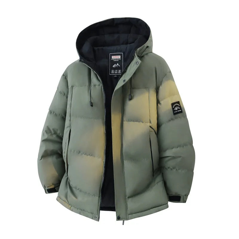 Winter Coat Male Jacket Overcoat Men Men's Fashion Windbreaker Parka Streetwear Autumn Windproof Casual Warm Hombre Outdoors