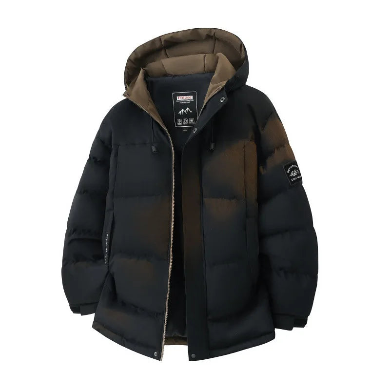 Winter Coat Male Jacket Overcoat Men Men's Fashion Windbreaker Parka Streetwear Autumn Windproof Casual Warm Hombre Outdoors