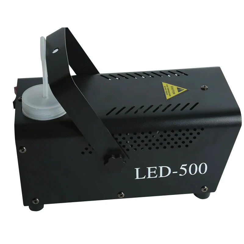 500W RGB LED Smoke Machine with Wireless Remote Control, Colorful Stage Fog Machine DJ Equipment for Bar Party Concert Halloween