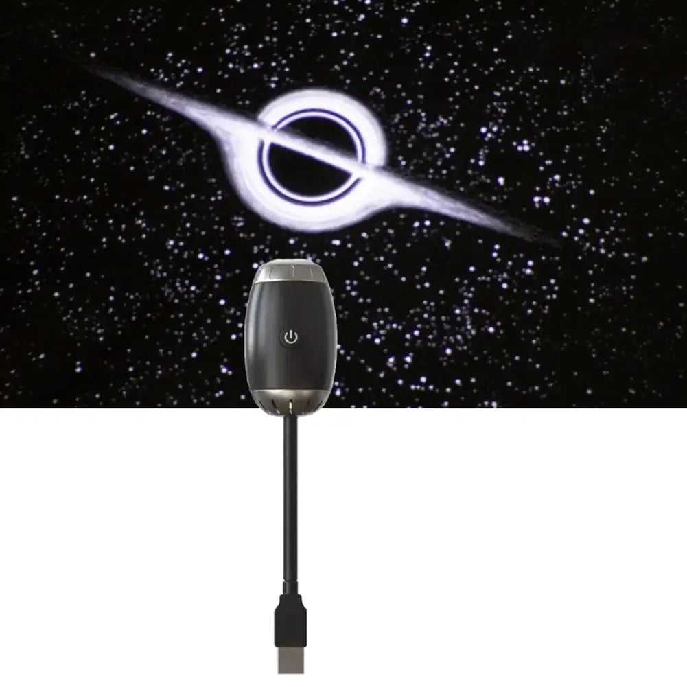 LED Car Atmosphere Projector Light, Large Range Projection Galaxy Starry Sky Ambient Lamp Night Light for Bedroom Car Roof Decor
