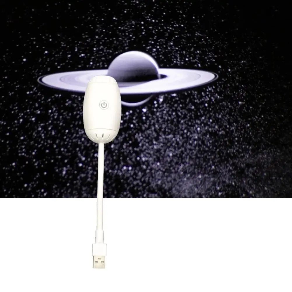 LED Car Atmosphere Projector Light, Large Range Projection Galaxy Starry Sky Ambient Lamp Night Light for Bedroom Car Roof Decor