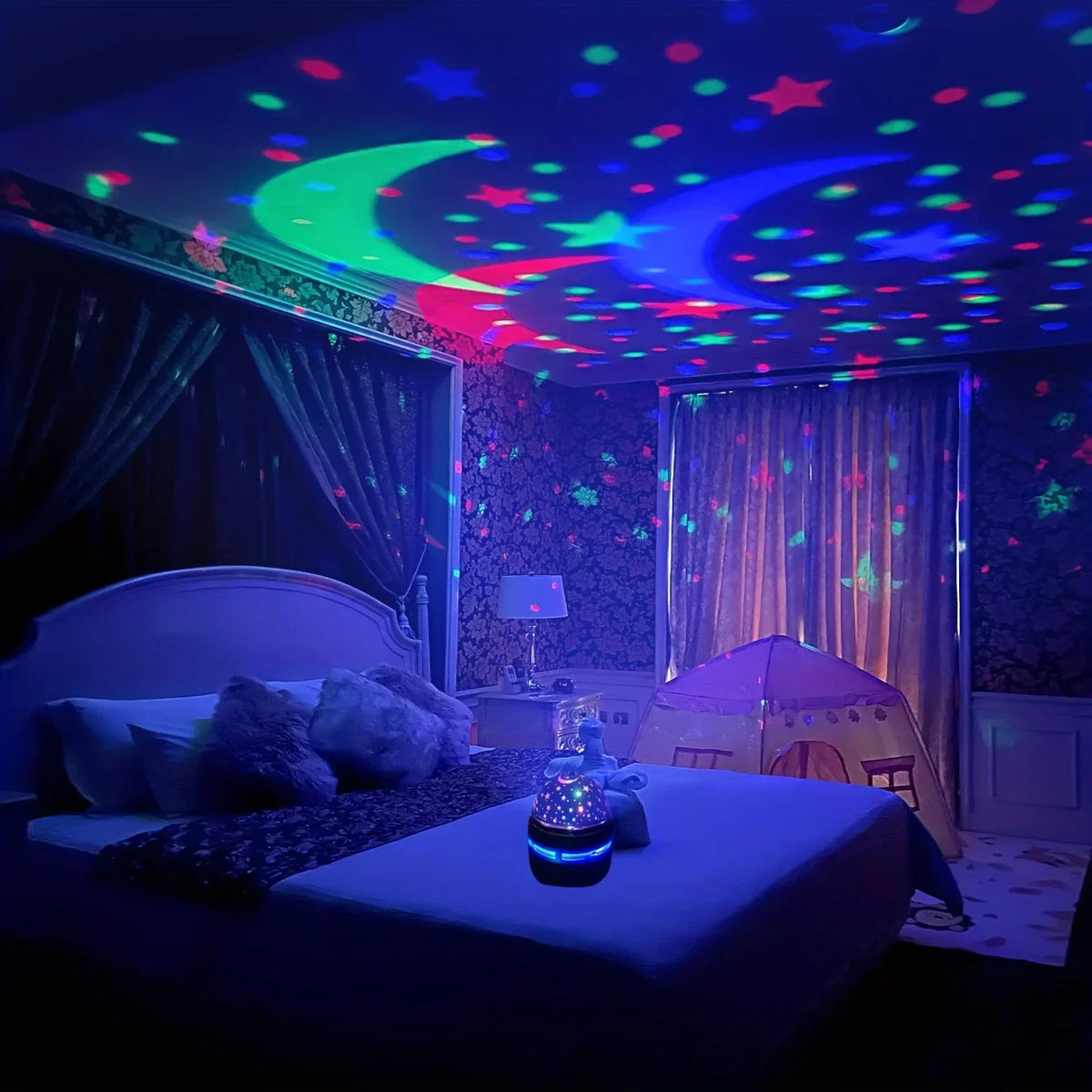 LED Starry Sky Galaxy Projector Night Light