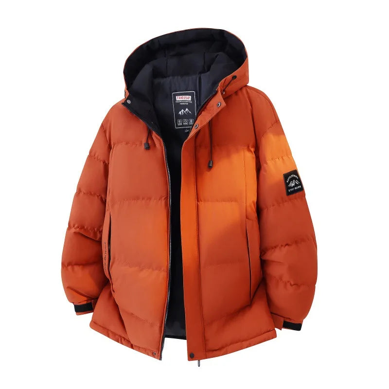 Winter Coat Male Jacket Overcoat Men Men's Fashion Windbreaker Parka Streetwear Autumn Windproof Casual Warm Hombre Outdoors