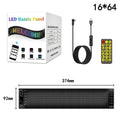 LED Matrix Pixel Panel, Scrolling Bright Advertising LED Signs, Flexible USB 5V LED Car Sign Bluetooth App Control