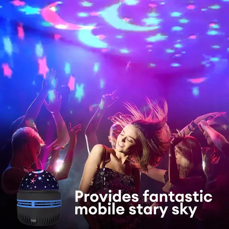 LED Starry Sky Galaxy Projector Night Light